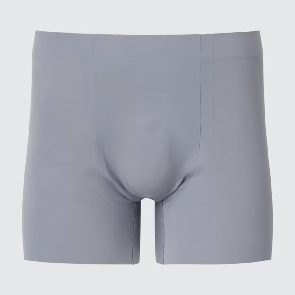 Uniqlo 03 Gray Ultra Seamless boxer briefs NWT Free Shipping